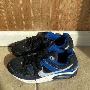 Nike Air Max Command black and blue sneakers
